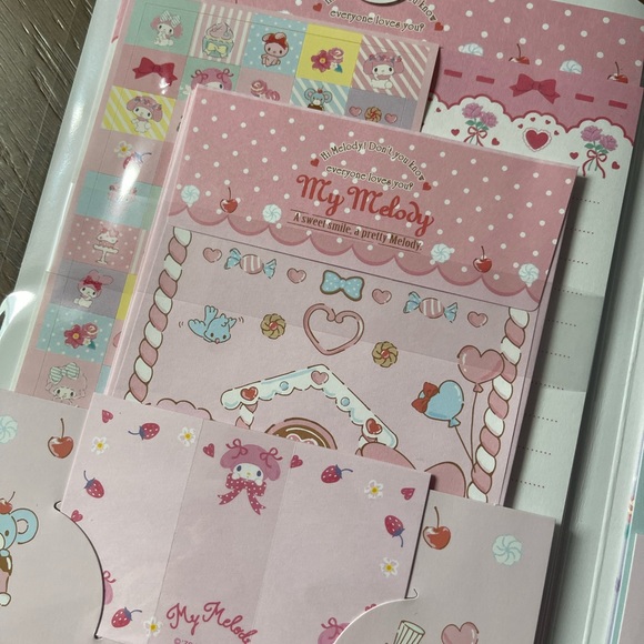 MY MELODY-Imported (NWT) Letter/Stationary Set - Picture 5 of 8